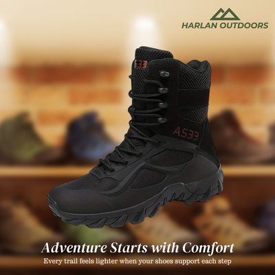 IronTrail | Apex Force | Men’s Tactical All-Terrain Hiking Boots