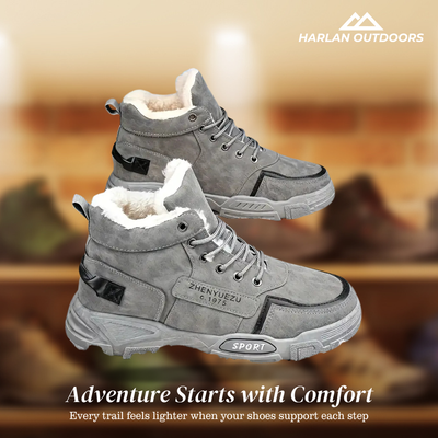 FrostPeak | ThermalStep | Men’s Fleece-Lined Winter Hiking Boots