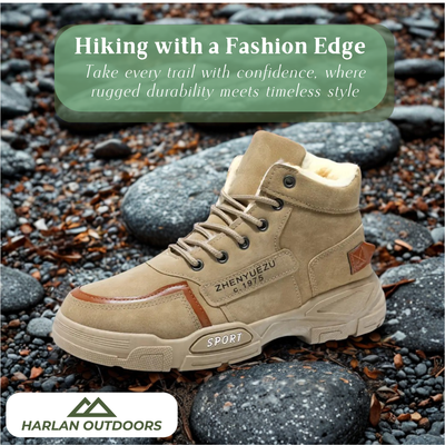 FrostPeak | ThermalStep | Men’s Fleece-Lined Winter Hiking Boots