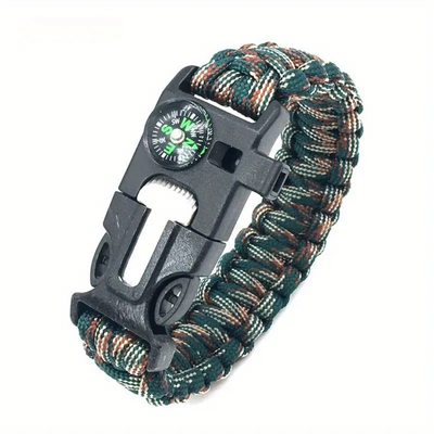 SurvivalPro | TrekMaster | 5-in-1 Paracord Survival Bracelet