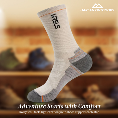 MeriStep | WoolGuard | Merino Wool Sports & Hiking Socks- 1 pair
