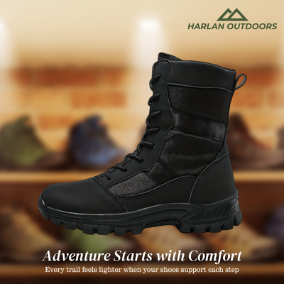 TrekVibe | DualEdge | Unisex High-Top Training & Hiking Boots