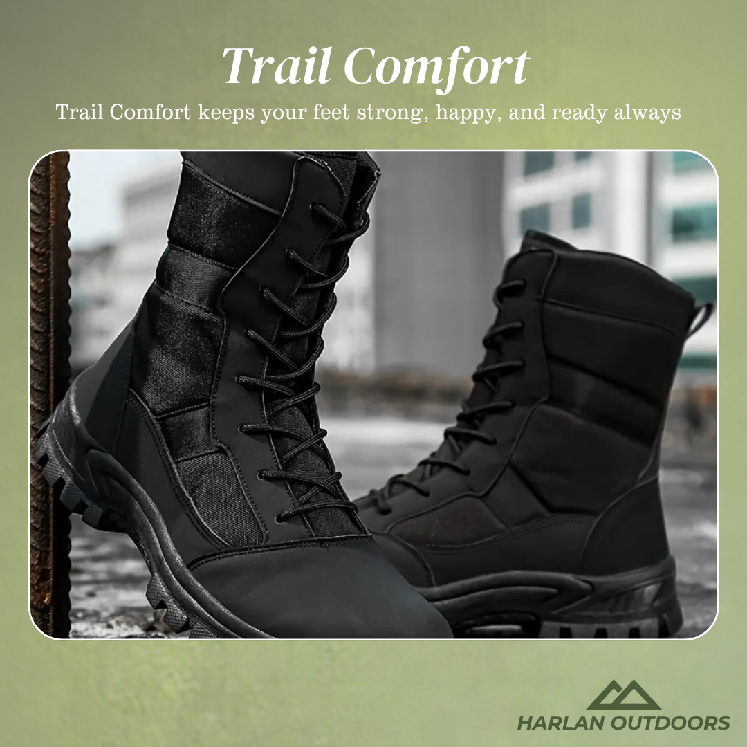 TrekVibe | DualEdge | Unisex High-Top Training & Hiking Boots