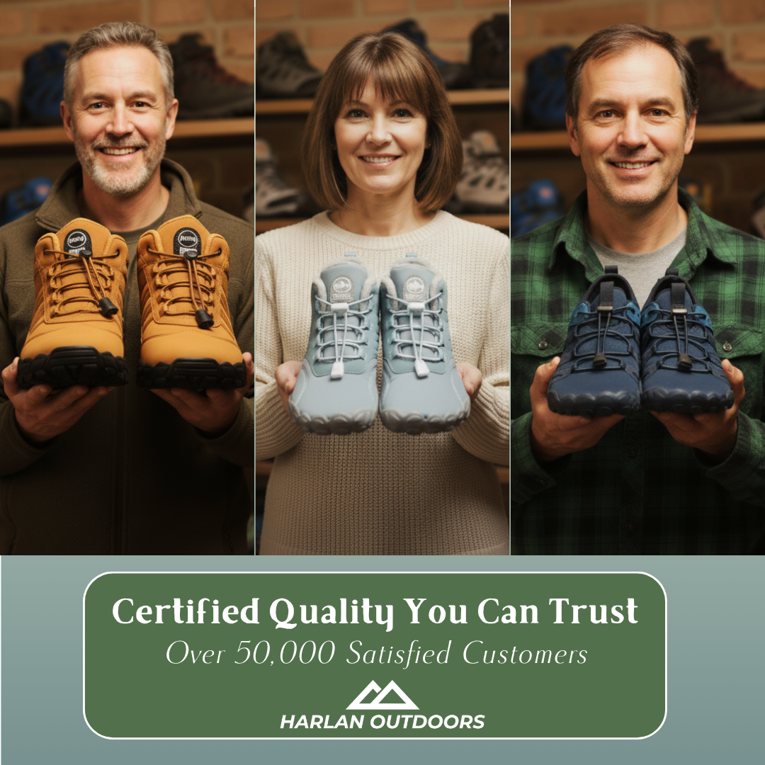 TrailFlex | EnduraStep | Plus Size Men’s Low Hiking Shoes