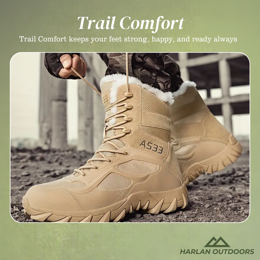 IronTrail | Apex Force | Men’s Tactical All-Terrain Hiking Boots