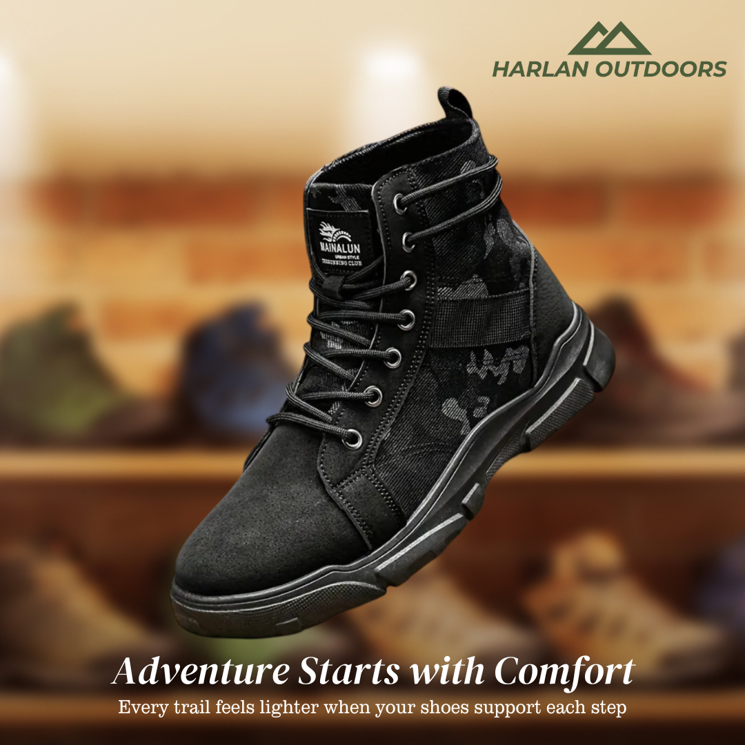 UrbanTrek | CamoForce | Men’s Tactical Camouflage Hiking Boots
