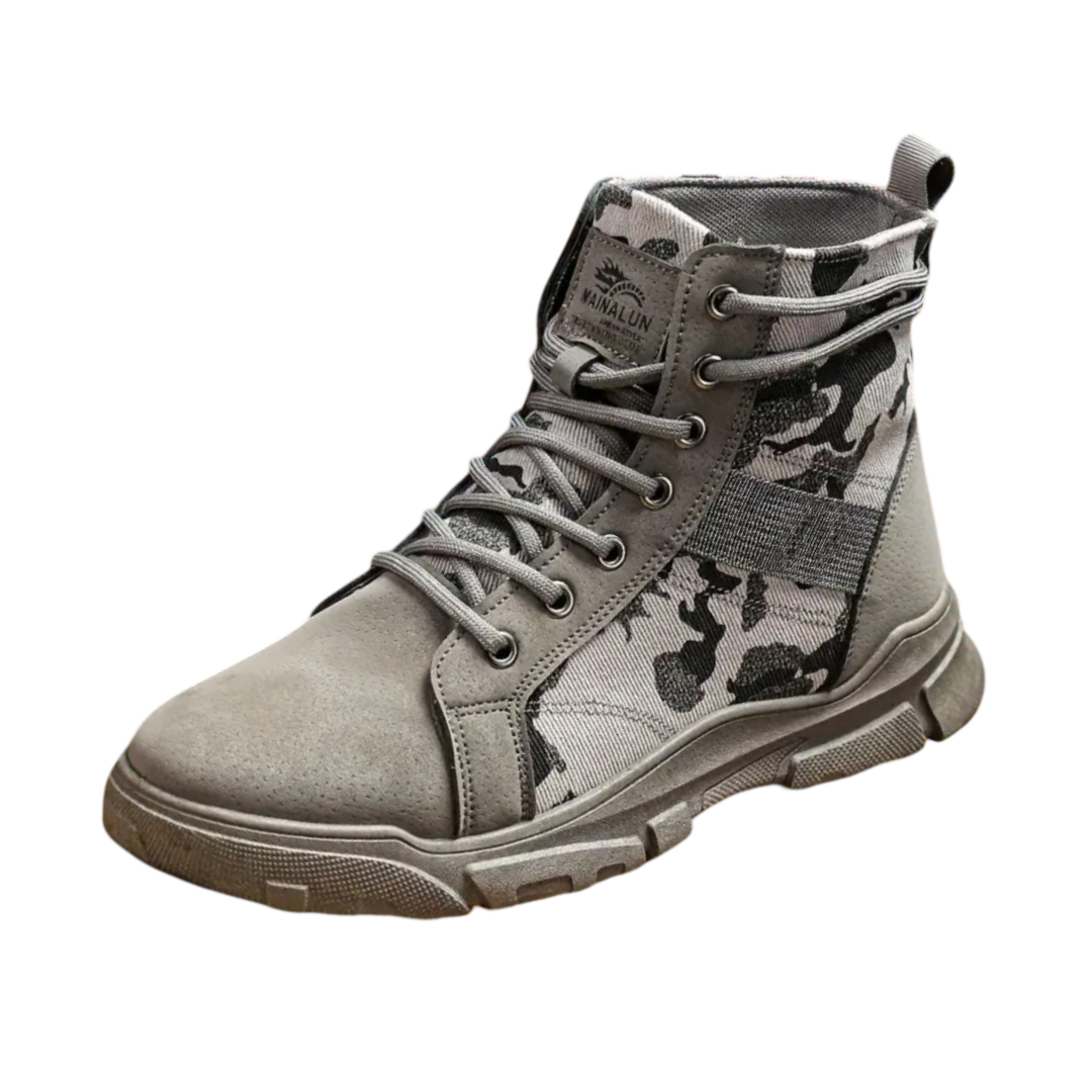 UrbanTrek | CamoForce | Men’s Tactical Camouflage Hiking Boots