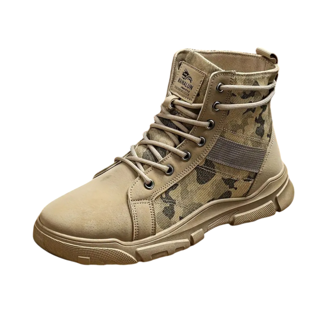 UrbanTrek | CamoForce | Men’s Tactical Camouflage Hiking Boots