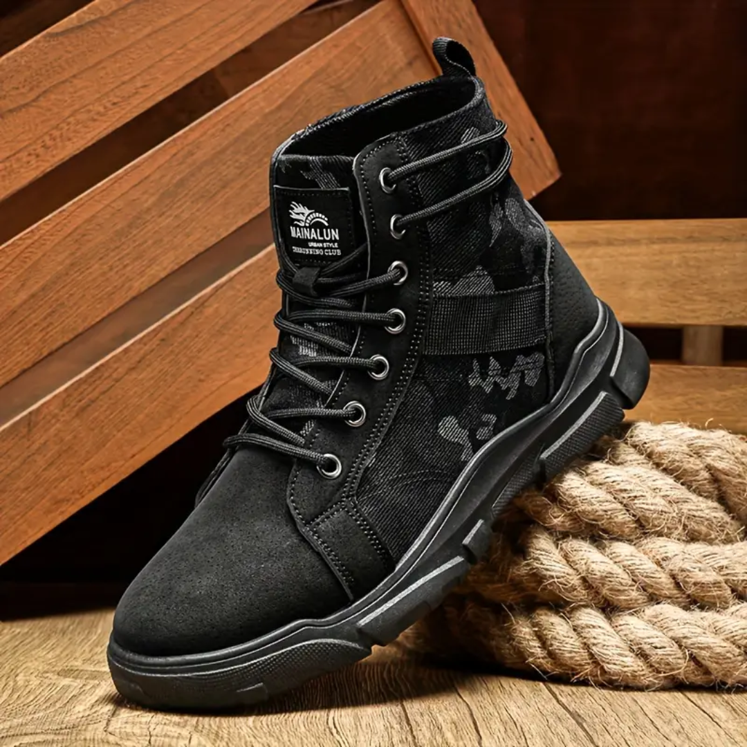 UrbanTrek | CamoForce | Men’s Tactical Camouflage Hiking Boots