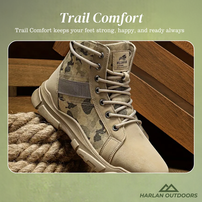 UrbanTrek | CamoForce | Men’s Tactical Camouflage Hiking Boots