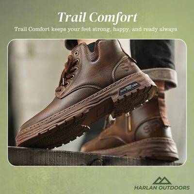 Walter | CoolEdge | Men’s Lace-Up Boots with Side Zip