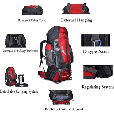 TerraPack | Summit85 | 85L Multi-Purpose Outdoor Hiking Backpack