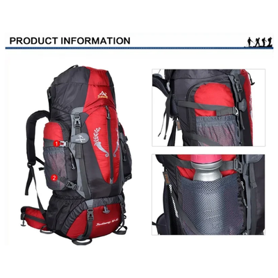 TerraPack | Summit85 | 85L Multi-Purpose Outdoor Hiking Backpack