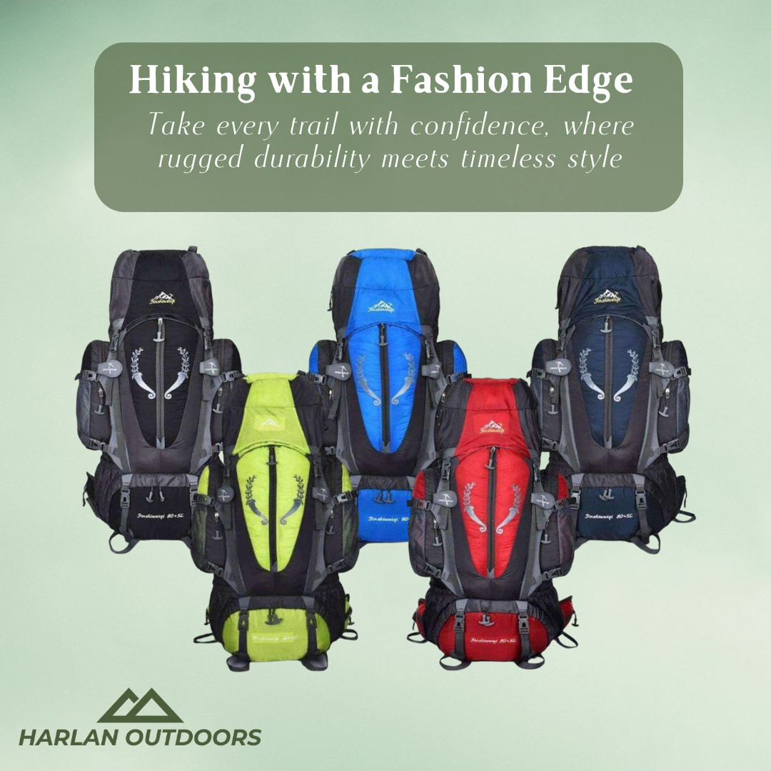 TerraPack | Summit85 | 85L Multi-Purpose Outdoor Hiking Backpack