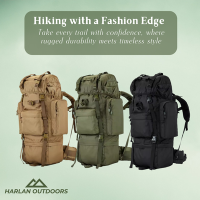TitanPack | Force70 | 70L Military Tactical Waterproof Backpack